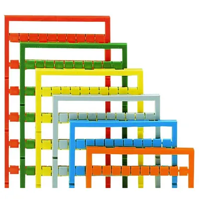 Mini-WSB marking card; as card; not stretchable; plain; snap-on type; green