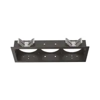 Accesoriu corp de iluminat Bento frame square triple Negru