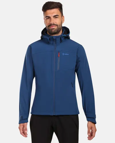 Geacă softshell KILPI Ravio, Albastru Inchis, Barbati