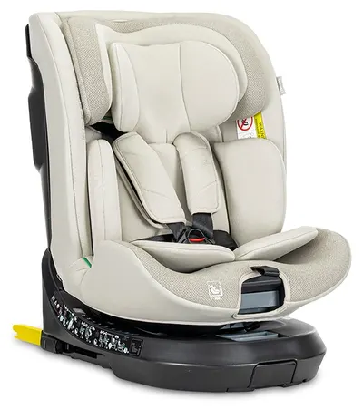 Scaun auto pentru copii Lorelli Premium - Solaris, 360°, с IsoFix, i-Size, 40-150 cm, Beige
