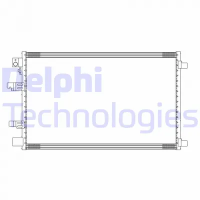 Radiator AC condensator cu uscator potrivit NISSAN QASHQAI I 2.0D 02.07-04.14