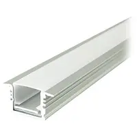 Profil aluminiu pentru banda LED 2M 17MM x 14MM - argintiu V-TAC SKU-24105