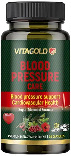 Blood Pressure Care, 30 capsule, Vitagold