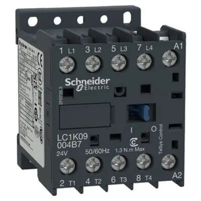 Contactor Tesys Lc1-K - 4 Poli - Ac-1 440 V 20 A - Bobina 230 V C.A.