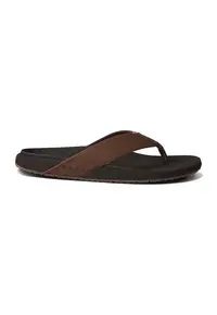 Papuci flip-flop cu model uni The Raglan - Maro inchis