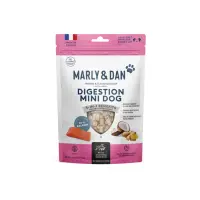 MARLY&DAN Digestion Mini Dog, XS-S, Somon, punguță recompense funcționale fără cereale câini, sistem digestiv, 50g