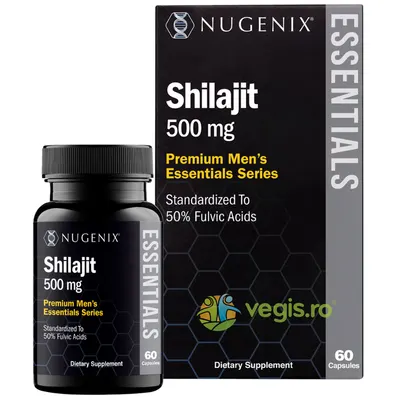Rasina Pura de Shilajit din Himalaya Nugenix 60cps