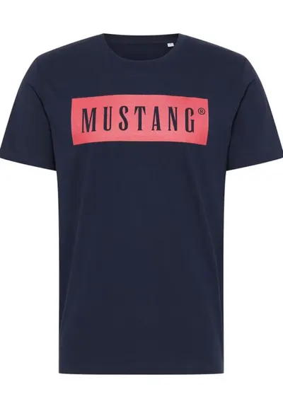 Tricou Barbati - Alex - Bumbac - Regular Fit - Bleumarin