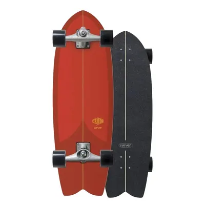 Skate complete pentru surf - CX Raw 29.5 Redtail - Triton