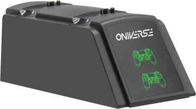 Stație de încărcare Oniverse - Quick Charging, pentru 2 controlere, negru (PS4)