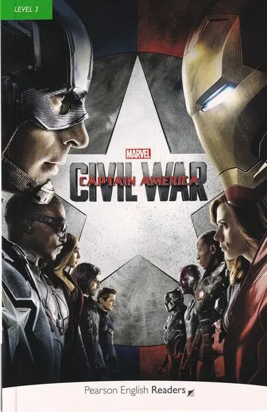 Level 3: Marvel's Captain America: Civil War, With MP3 Audio CD - Paperback brosat