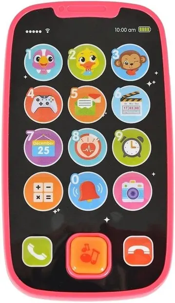 Jucărie interactivă Hola Toys -Smartphone, roz
