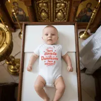 Body bebelus cu mesaj Sunt dovada ca Dumnezeu face minuni !