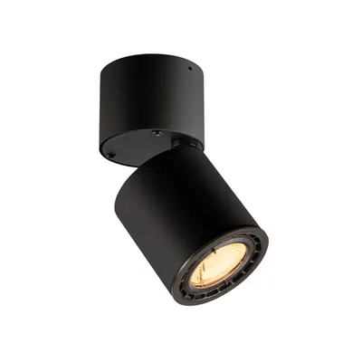 Corp iluminat TAVAN, SUPROS 78 de lumini Plafon, lumenul Plafon negru, LED-uri, 3000K, rotund, negru, 60 ° lentila
