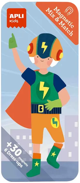 Mini joc magnetic Apli Kids - Super eroi