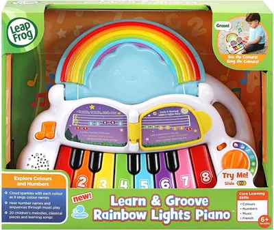 Jucărie interactivă Vtech - Pian Curcubeu (în engleză)