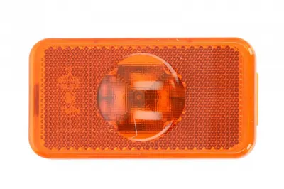 Lumina delimitare stanga dreapta, portocaliu, LED, inaltime 54mm; latime 102mm fara prindere, 24V
