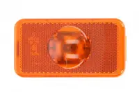 Lumina delimitare stanga dreapta, portocaliu, LED, inaltime 54mm; latime 102mm fara prindere, 24V