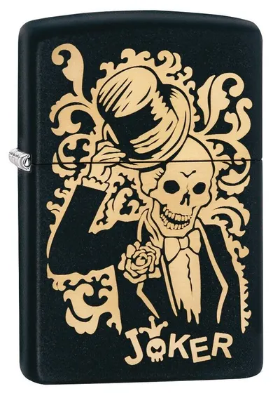 Bricheta Zippo - Jokerul, mata, neagra