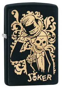 Bricheta Zippo - Jokerul, mata, neagra