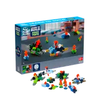 Set constructie Plus-Plus, 240 piese, Invata sa construiesti un titirez