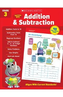 Scholastic Success with Addition & Subtraction Grade 3 Workbook