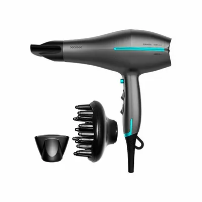 Uscător de păr, Cecotec, Bamba IoniCare 5300 Maxi Aura, negru