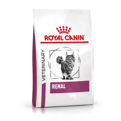 ROYAL CANIN VD Renal, dietă veterinară, hrană uscată pisici, sistem renal, 400g