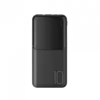 Baterie Externa XO Design PR251, 10000mAh, 10W, 2 x USB-A, Neagra