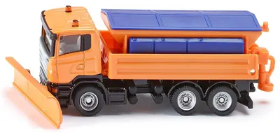 Mașinuță din metal Siku Super - Utilaj deszapezire Aebi-Schmidt, 1:87