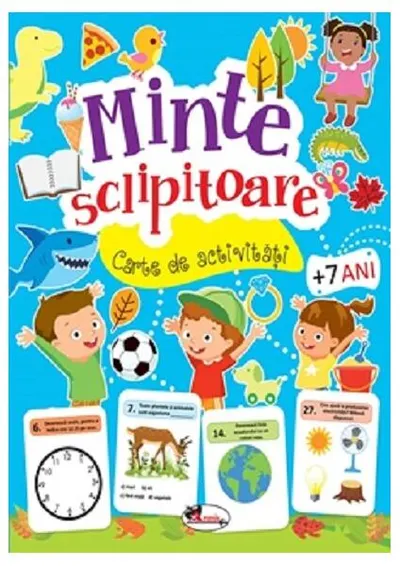 Minte sclipitoare. Carte de activități +7 ani - Paperback brosat - ***