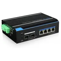Switch industrial POE++ cu management UTP7304GE-POE, FAST RING (SFP), 4 porturi ethernet gigabit + 2 porturi SFP gigabit