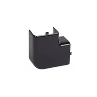 Unghi plan pentru capac flexibil snap-on DLP trunking negru Edition 50 x 80 mm - 90°