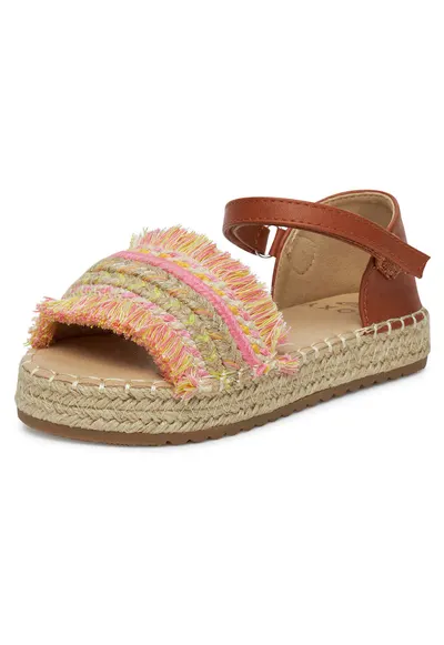 Espadrile Fete - material textil - roz - 33 EU