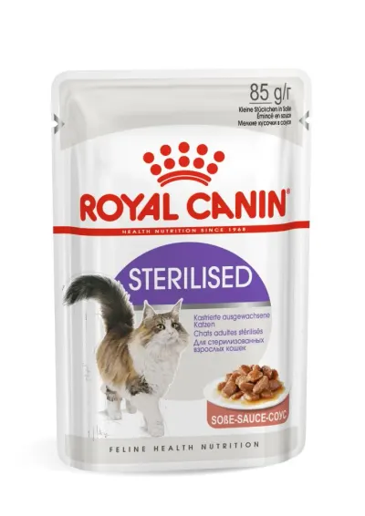 Royal Canin Sterilised Adult hrana umeda pisica sterilizata (in sos) 85g
