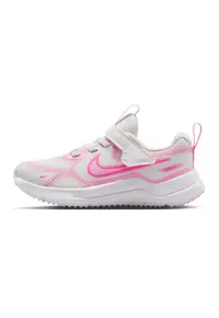 - Pantofi Cosmic cu velcro pentru alergare - Alb/Fucsia