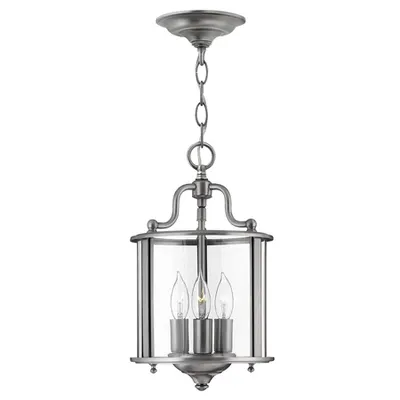 Lampa suspendata Gentry 3 Light Small Pendant – Pewter