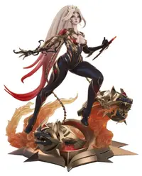 Statuetă Pure Arts Games: League of Legends - Kai'Sa (Immortalized Legend), 29 cm