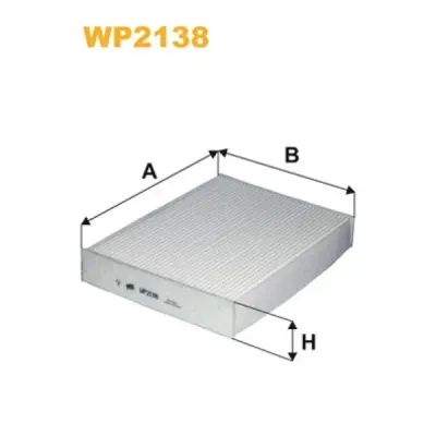 Filtru, aer habitaclu WIX FILTERS WP2138