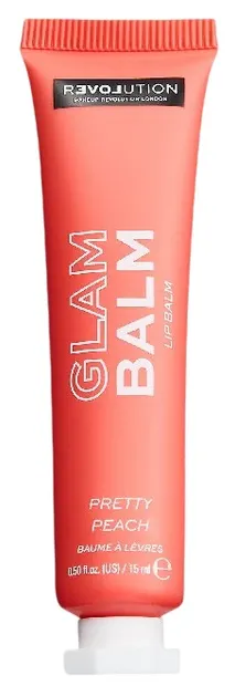Relove by Revolution Balsam de buze hrănitor Glam Balm, Pretty Peach, 15 ml