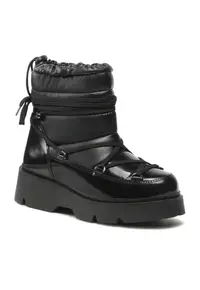Ghete dama - 5904862281094 - Negru - Textil - Negru