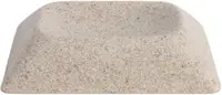 Suport pentru săpun Inter Ceramic - Isla, 12.8 x 9.4 x 2.4 cm, bej