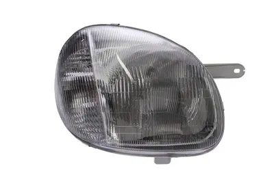 Far fata Dreapta (H4, manual, fara motoras, culoare insert: argintiu, culoare semnalizator: transparent) potrivit HYUNDAI ATOS