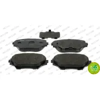 Set placute frana, frana disc FERODO FDB1514