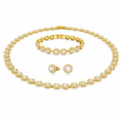 Set Angel Gold Brățară+Colier+Cercei Cadou