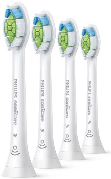 Capete de rezervă Philips Sonicare - Optimal White HX6064/87 W2 alb BrushSync - 4 buc.