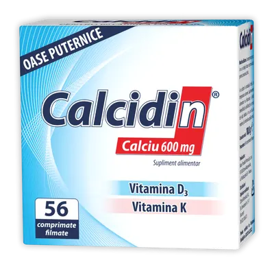 Calcidin, 56 comprimate, Zdrovit