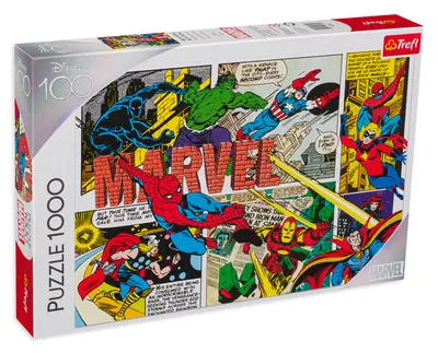 Puzzle Trefl din 1000 de piese - Răzbunătorii