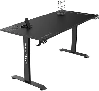 Birou gaming Ultradesk - Momentum, negru