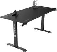Birou gaming Ultradesk - Momentum, negru